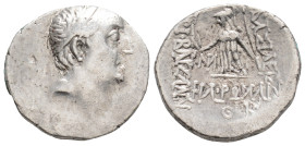 Greek
KINGS OF CAPPADOCIA. Ariobarzanes I (Circa 96-63 BC.) AR Drachm (17.4 mm, 3,8 g)