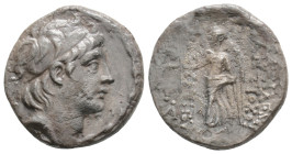 Seleukid Kingdom. Antiochos Drachm. 138-129 BC. Antioch. 3,6 g. 17,4 mm.