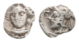 CILICIA, Tarsos, Time of Pharnabazos and Datames (Circa 379-372 BC) obol, 0.14 gr. 4,9 mm.