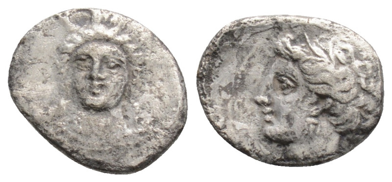 Greek CILICIA, Uncertain (Circa 4th century BC) AR Obol (11,2 mm, 0.65 g)