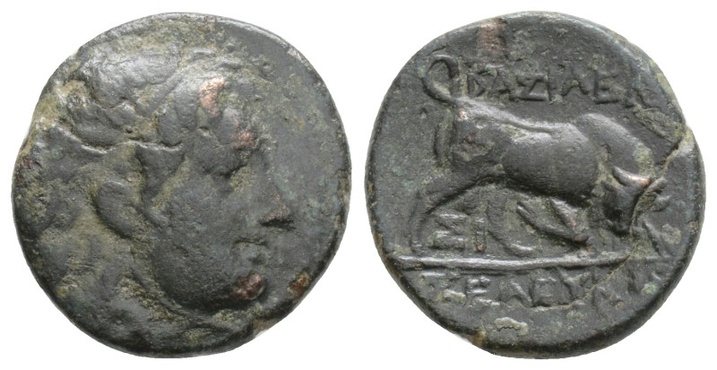 SELEUKID KINGS of SYRIA. Seleukos I Nikator.(Circa 312-281 BC) 2 g. 14,9 mm.