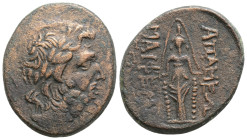 Greek
Phrygia, Apameia Æ Circa 88-40 BC. 8,9 g. 24,6 mm,