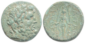 Greek
Phrygia. Apameia 100-50 BC. Bronze Æ, 6,6 g. 20,3 mm.