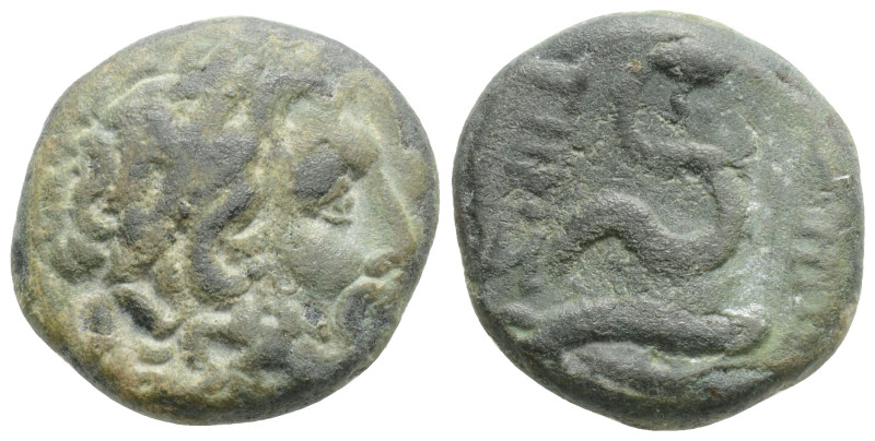 Greek,
Mysia, Pergamon. AE, Circa 133-27 BC. 6,2 g 19,1 mm.