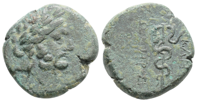 Greek
Mysia. Pergamon circa 200-100 BC. Bronze Æ 18,3 mm, 5,4 g