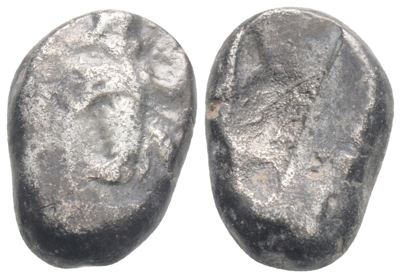 Greek, ACHAEMENID EMPIRE. Time of Darios I to Xerxes II (485-420 BC) 5,4 g. 17,5...