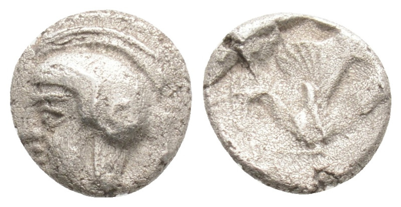 Greek silver obol 0,71 g. 8,9 mm.