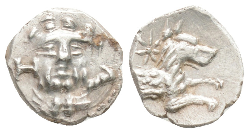 Greek LYCAONIA. Laranda. (Circa 324/3 BC. AR Obol (10.8 mm, 0.69 g).