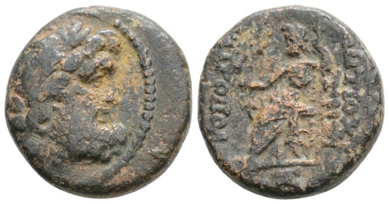 SELEUCIS AND PIERIA, Antioch,(Circa 34/33 BC) AE, 6,6 gr. 19,7 mm