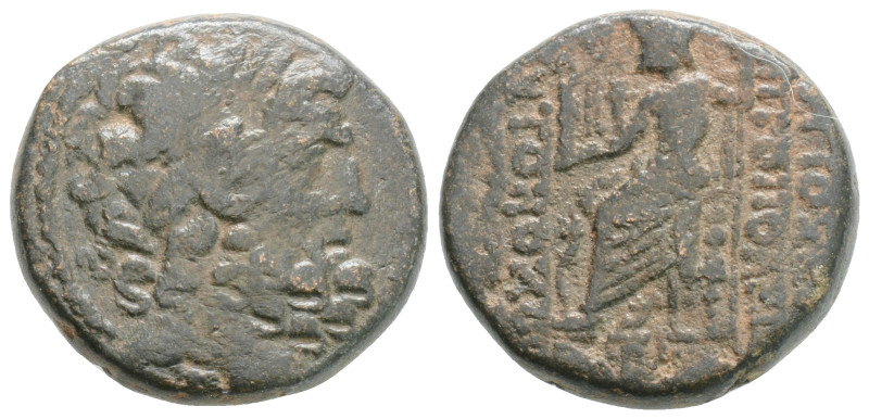 SELEUCID KINGDOM. (Ae. 8,8g / 20,1 mm). 1st century BC Antioch.