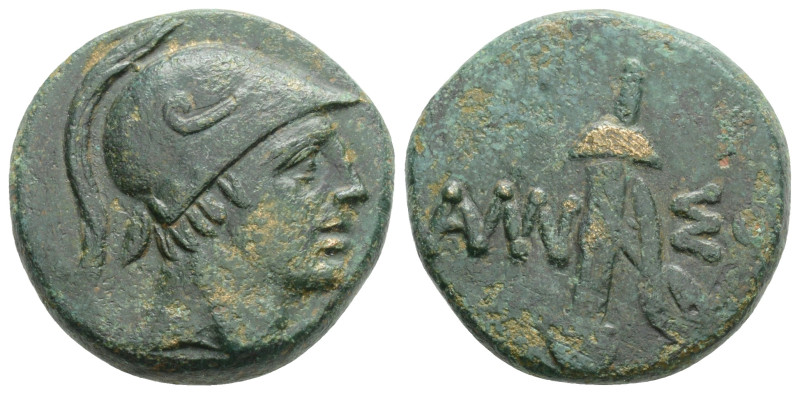 PONTOS. Amisos. Ae (Circa 111-105 or 95-90 BC). 7,1 g. 20,2 mm.