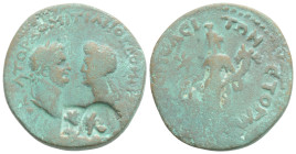 Roman Provincial Coins
CILICIA. Irenopolis-Neronias. Domitian with Domitia (81-96). Ae. 9,3 g. 25,2 mm.