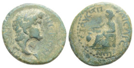 Roman Provincial Coins
CILICIA. Anazarbos. Nero (45-68). Ae. Dated 67/8 AD. 3,7 g. 17,7 mm.