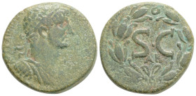 Roman Provincial
Seleucis and Pieria. Antioch. Hadrian AD 117-138. 13,7 g. 26,2 mm.