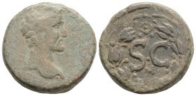 Roman Provincial
Seleucis and Pieria. Antioch. AD 138-161. Bronze Æ, 10,5 g. 22,8 mm.