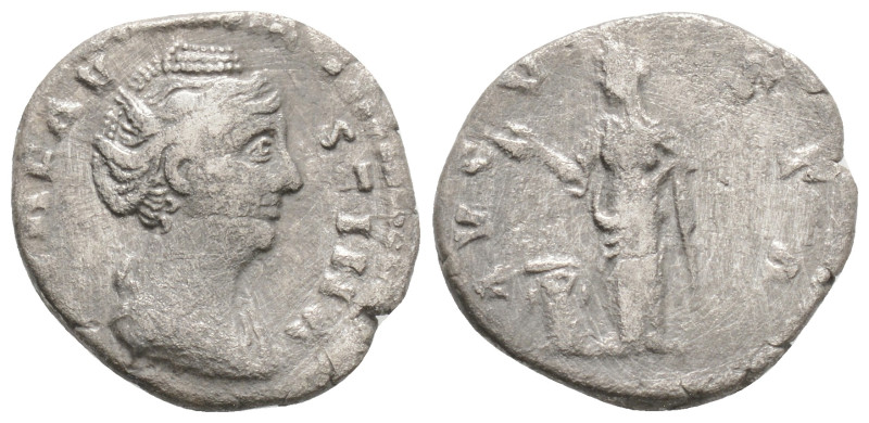 Roman Coins
Faustina Denarius, (138-161 AD), Silver, W: 3 g. 17,6 mm.