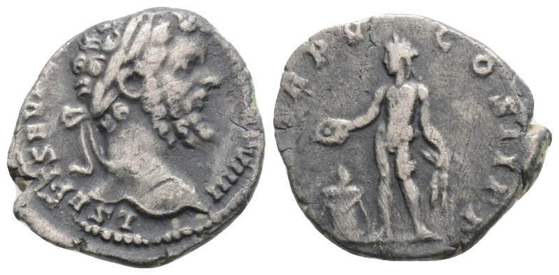 Roman Imperial
Septimius Severus AD 193-211. Rome, Denarius AR, 2,3 g. 18,4 mm.