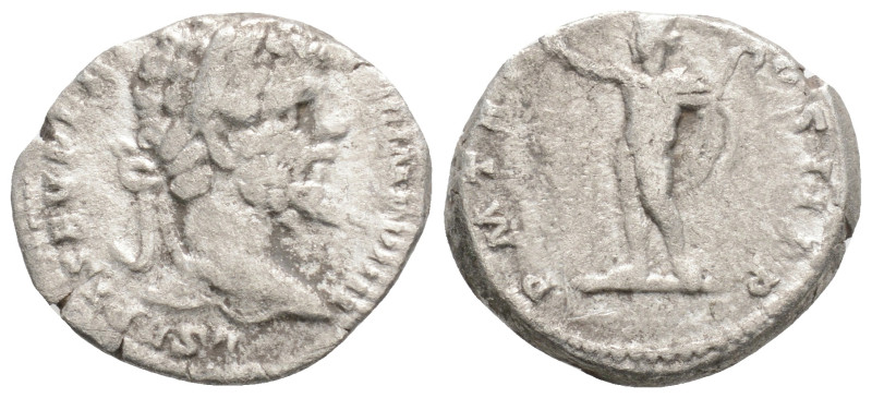 Roman Imperial
Septimius Severus AD 193-211. Rome, Denarius AR, 2,9 g. 17,7 mm.