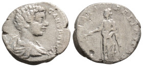 Roman Imperial
Geta as Caesar AD 197-209. Rome. Denarius AR 2,7 g. 17,3 mm.