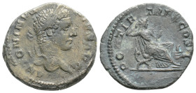 Roman Imperial Coins
Caracalla. A.D. 198-217. AR denarius. Rome, A.D. 206-210. 2,9 g. 19,5 mm.