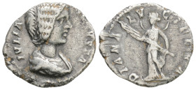 Roman Imperial
Julia Domna AD 193-217. Rome. Denarius AR, 2,4 g. 18,7 mm.