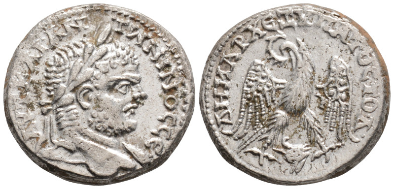 Roman Provincial
SYRIA. Antioch. Caracalla. (AD 198-217). AR tetradrachm (13,5 g...