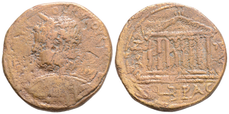 Roman Provincial Coins
GALATIA. Ancyra. Caracalla (198-217). Ae. 14,4 g. 29,6 mm...