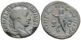 Roman Empire, Severus Alexander 222-235, Sestertius, 19,6 g. 30,1 mm.