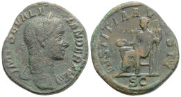 Roman Empire, Severus Alexander 222-235, Sestertius, 14,6 g. 29,9 mm.