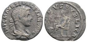 SEVERUS ALEXANDER (222-235). Denarius. Rome. 1,9 g. 18 mm.