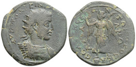 Roman Provincial Coins
CILICIA. Seleukeia ad Kalykadnon. Gallienus (253-268). Ae. 11,3 g. 32,7 mm.