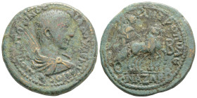Diadumenianus (217-218 AD). AE 30 (17.21 g), Anazarbos, Cilicia. 18,2 g. 31,3 mm.