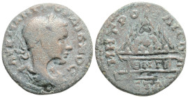 Roman Provincial
Cappadocia. Caesarea. Gordian III AD 238-244. Bronze Æ, 7,6 g. 25,1 mm.