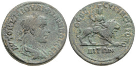 SYRIA. Hierapolis. Philip II (247-249). Ae. 19,5 g. 29,1 mm.