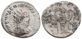 Roman Imperial, Valerian I AD 253-260. Antioch. Antoninianus AR, 21,2 mm., 3,1 g.
