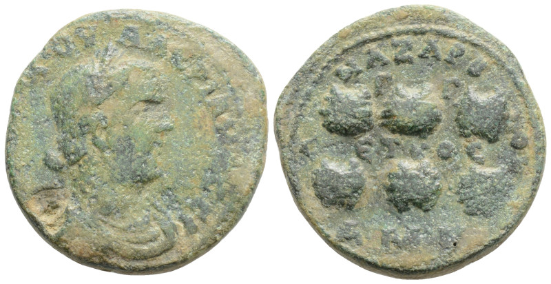 Roman Provincial, Cilicia. Anazarbos. Valerian I AD 253-260. Bronze Æ, 13,2 g. 2...