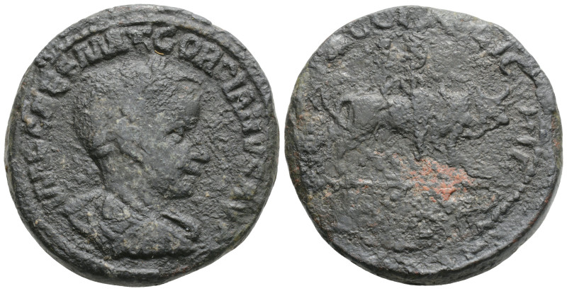 Roman Imperial Gordian III Æ Sestertius. Rome, AD 240. 23,1 g. 33 mm.
