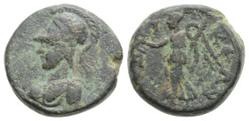 PHRYGIA. Laodicea ad Lycum. Pseudo-autonomous issue.AE (Orichalcum, 14,1 mm, 3,3 g, 11 h), late 1st century