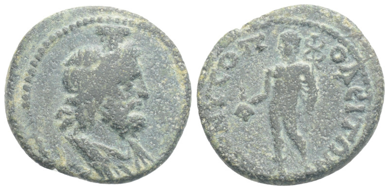 PHRYGIA. Hierapolis. Pseudo-autonomous (3rd century). Ae. 3,6 g. 20,1 mm.