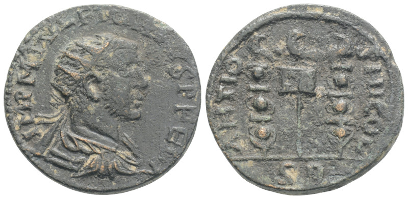 Roman Provincial Pisidia, Antioch. Philip I. A.D. 244-249. AE (25,5 mm, 9. g,).