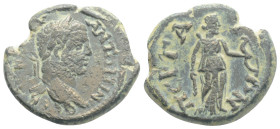 Roman Provincial Coins, PAMPHYLIA. Perge. Caracalla (198-217). Ae.4,2 g. 14,2 mm.