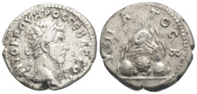 Roman Provincial
Cappadocia. Caesarea. Lucius Verus AD 161-169. Cos II=AD 162. drachm AR, 3,3 g. 21 mm.