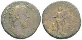 Roman Imperial, Marcus Aurelius (AD 161-180). AE sestertius (31,5 mm, 23,7 mm )