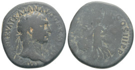 Roman Imperial Coins
TRAJAN (98-117). As. Rome. 11,4 g. 27,9 mm.