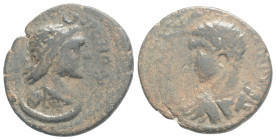 MESOPOTAMIA. Carrhae. Caracalla ? (198-217). Ae. 3,2 g. 19,2 mm.