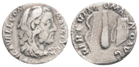 Roman Imperial Coins
Commodus as the Roman Hercules, COMMODUS (177-192). Denarius. Rome. 2 g. 16,9 mm.