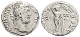 Commodus (177-192 AD). Rome. AR Denarius. 2 g. 17,6 mm.