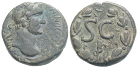 SYRIA, Seleucis and Pieria. Antioch. Antoninus Pius. AD 138-161. Æ As (18,2 mm, 10,3 g)