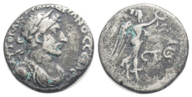 Roman Provincial CAPPADOCIA, Caesarea, Hadrian (117-138 AD) AR hemidrachm (13.3 mm, 1,7 g,)