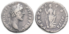 Roman Imperial
Antoninus Pius AD 138-161. Rome. Denarius AR, 2,9 g. 16,8 mm.